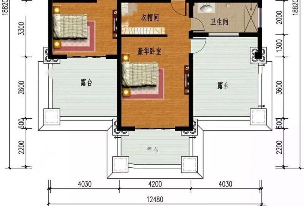 深圳睿婕鋼結(jié)構(gòu)推薦一套人旺財旺的三層豪華別墅 帶設(shè)計圖(圖7)