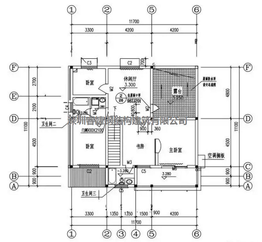 鄉(xiāng)村業(yè)主自建兩層輕鋼別墅，造價(jià)才40多萬，引來全村人的關(guān)注(圖3)