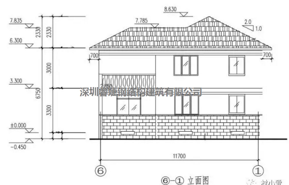 鄉(xiāng)村業(yè)主自建兩層輕鋼別墅，造價(jià)才40多萬，引來全村人的關(guān)注(圖5)