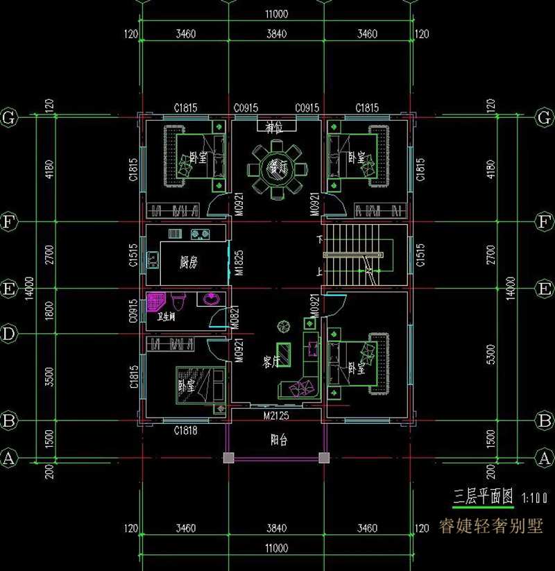 宅基地小，不用怕，四世同堂的戶型來了！(圖6)