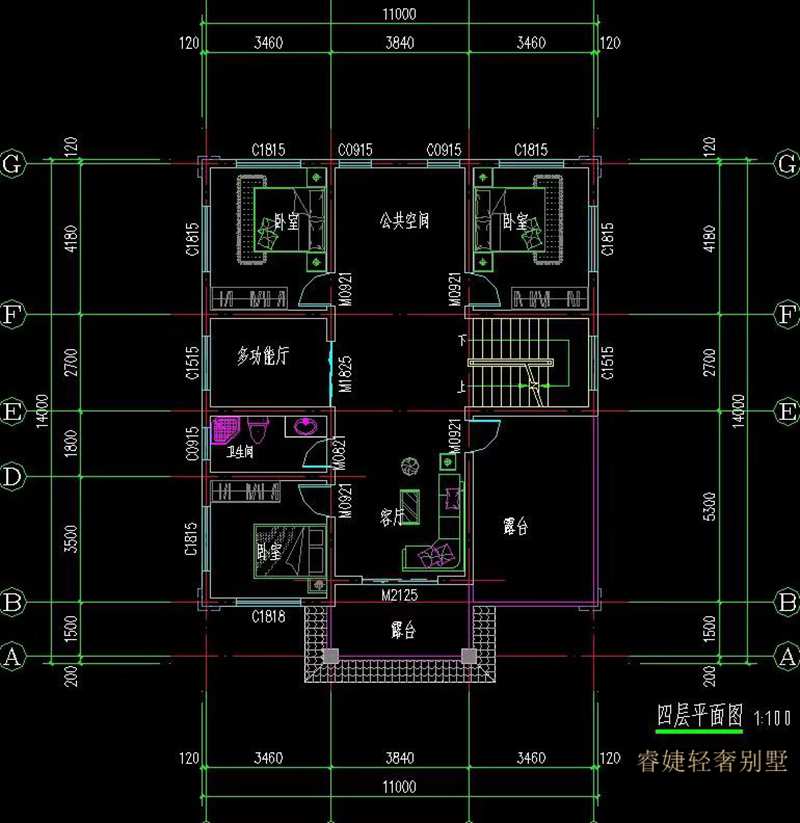 宅基地小，不用怕，四世同堂的戶型來了！(圖7)